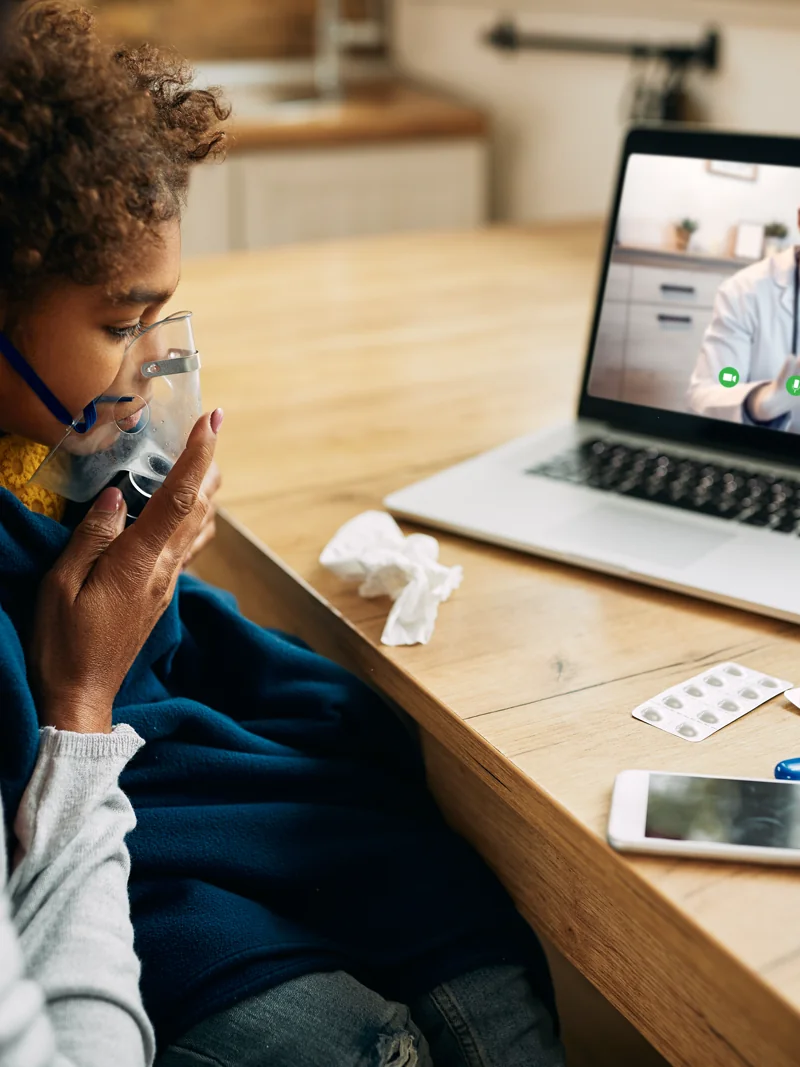 Consulta pediátrica por videollamada desde casa